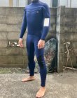 画像1: 【特別価格】 SURGE WETSUITS / チェストジップ フルスーツ / ネイビー  MLB