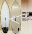 画像1: 【人気モデル美品】DRAFT // New Round Menace Twin 5'5" Fomura-1ブランク ティント入