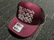 画像1: NEW!! MOBB CAP (Tracker) ワイン/ホワイト 1点のみ