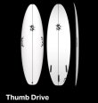 画像6: 【最新モデル】SYSTM / "Thumb Drive" 5Fin 5'5" グラデーションレールスプレー 激安！