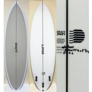 画像: 【超名作】DRAFT // Whatever Round Twin+1 5'10" Fomura-1ブランク指定 激安!