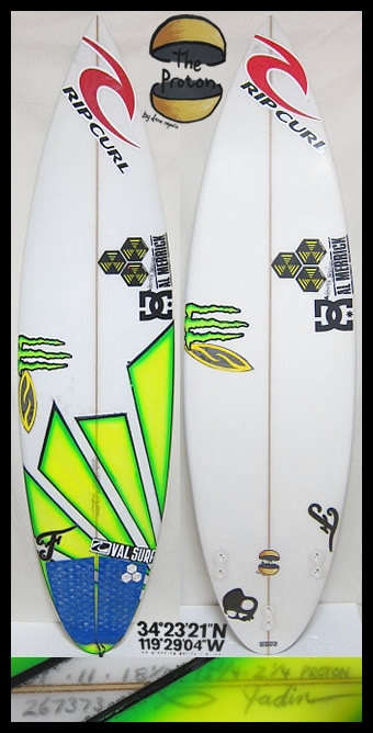 【超貴重】 AL MERRICK/Proton For YADIN NICOL ディロン使用6'1