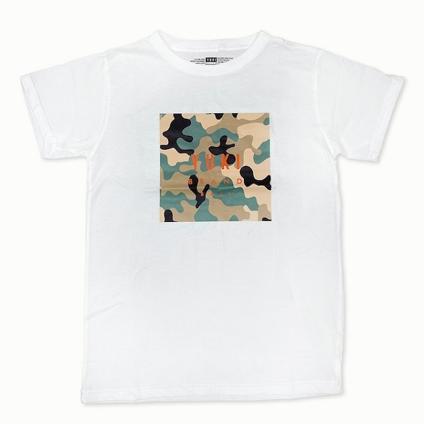 画像1: Bali限定Tee Square Camo -Orange Logo