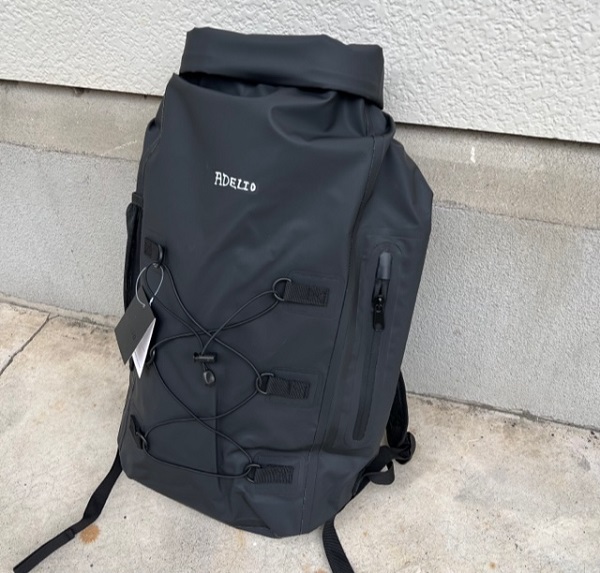 【New!!】 ADELIO/”RECON BACK PACK” ウェット&バックパック　/　Black
