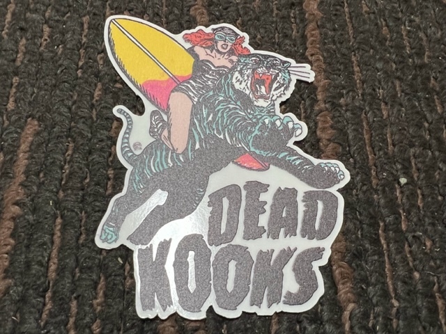 画像1: 【新入荷！】 DEADKOOKS/オリジナルステッカー【Tiger】