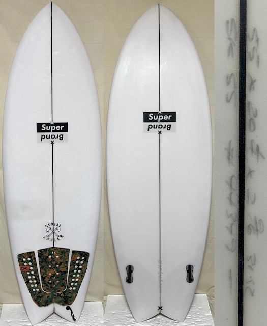 レア！】SUPER BRAND /SERIAL KEELER 5'5
