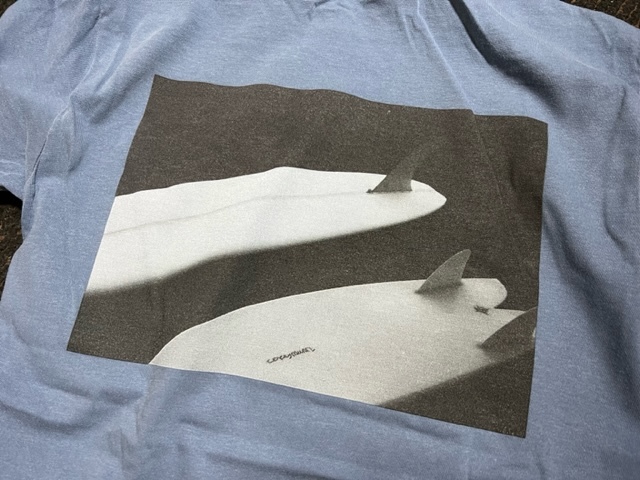 画像1: HRSオリジナルTシャツ【Hand Shape / Blue Jean】