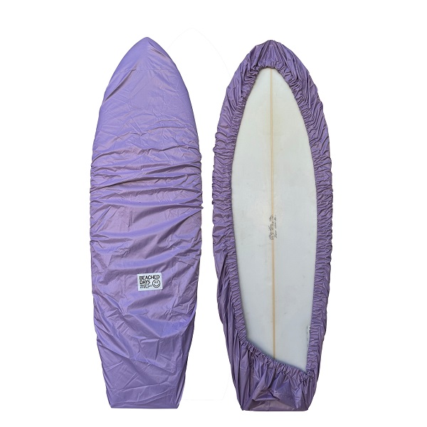 画像1: New! BEACHED DAYS Deck Cover Short　/　Purple