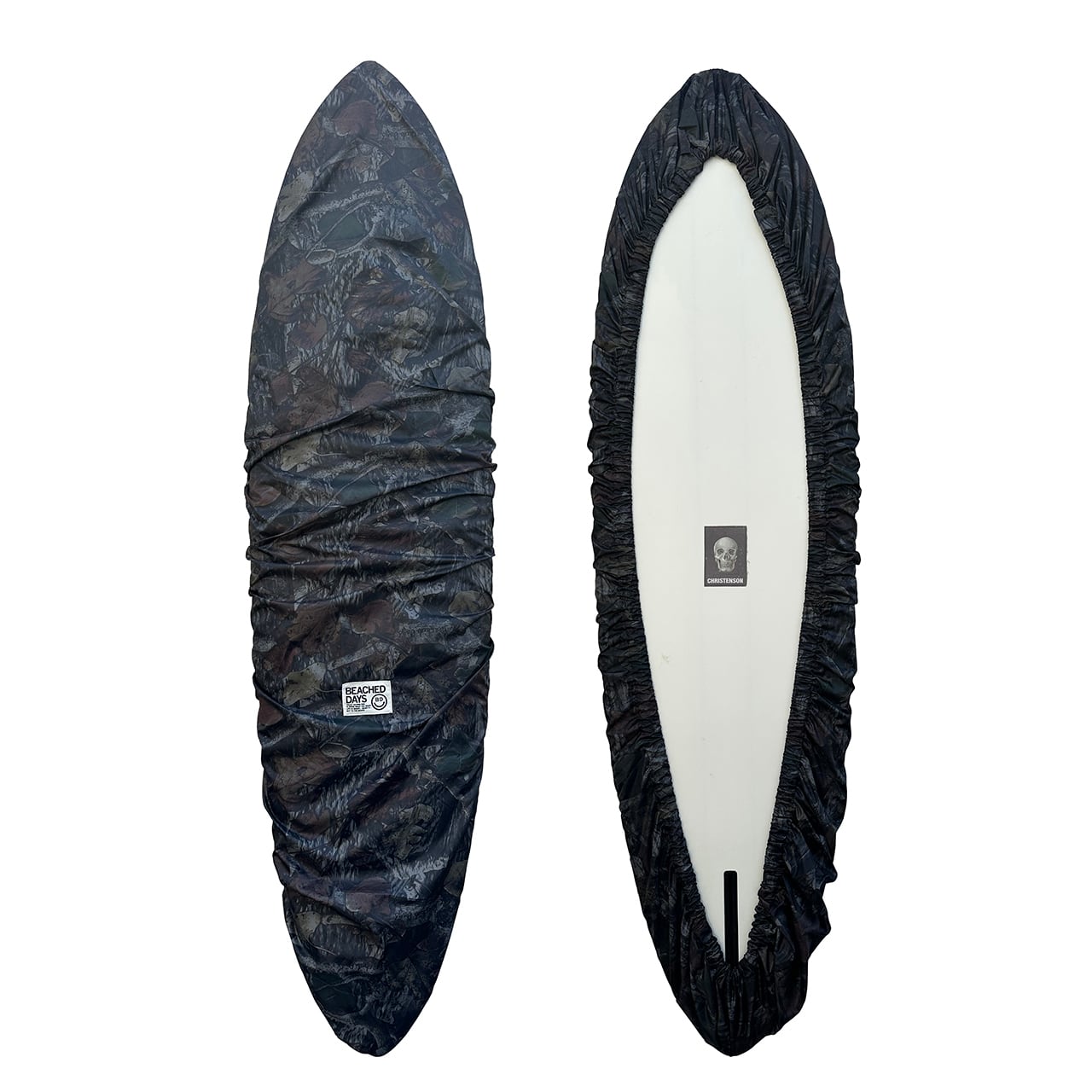 画像1: New! BEACHED DAYS Deck Cover Mid　/ Camouflage
