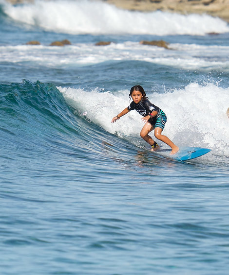 画像7: 【NEW!!】OCEAN GROM / 4' Micro Grom Leash "Fin(ブルー)"