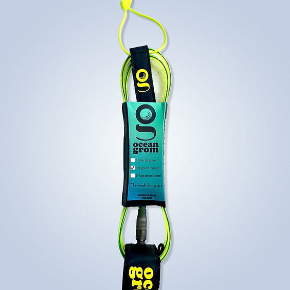 画像2: 【NEW!!】OCEAN GROM / 4'8 Micro Grom Leash "Jo(グリーン)"