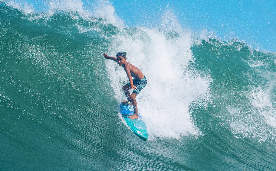 画像7: 【NEW!!】OCEAN GROM / 4'8 Micro Grom Leash "Fin(ブルー)"