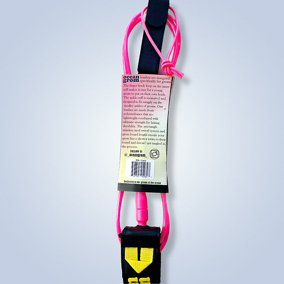 画像4: 【NEW!!】OCEAN GROM / 4'8 Micro Grom Leash "Lucy(ピンク)"