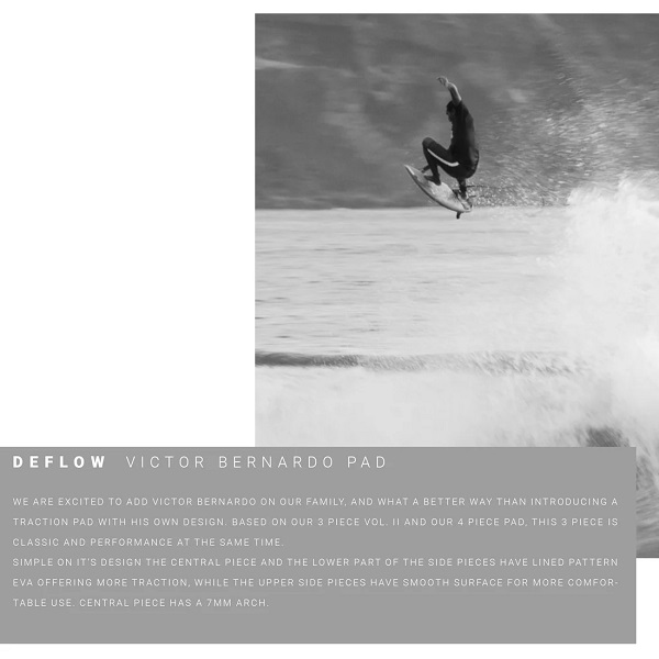 画像2: NEW!! DEFLOW/VICTOR BERNARDO PAD - BLACK (3PIECE)