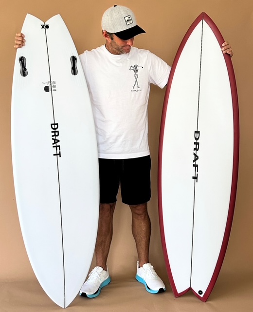 画像2: 【最新モデル】DRAFT // "OVERDRIVE" Twin 5'7" F-1ブランクス