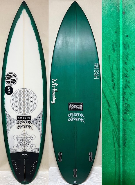 画像1: 【ライダー絶賛の超名作】SYSTM / "RAZOR" 5'11" カスタムラウンドテールグッドサイズ美品