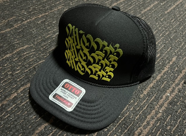 画像1: NEW!! MOBB CAP (Tracker) ブラック/イエロー
