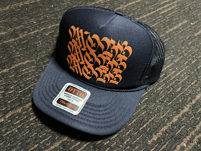 画像1: NEW!! MOBB CAP (Tracker) ネイビー/オレンジ