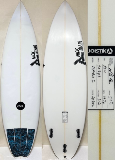 画像1: 【人気モデル】”JOISTIK/VERTRIX2 5'81/2" 24.8L" 激安！