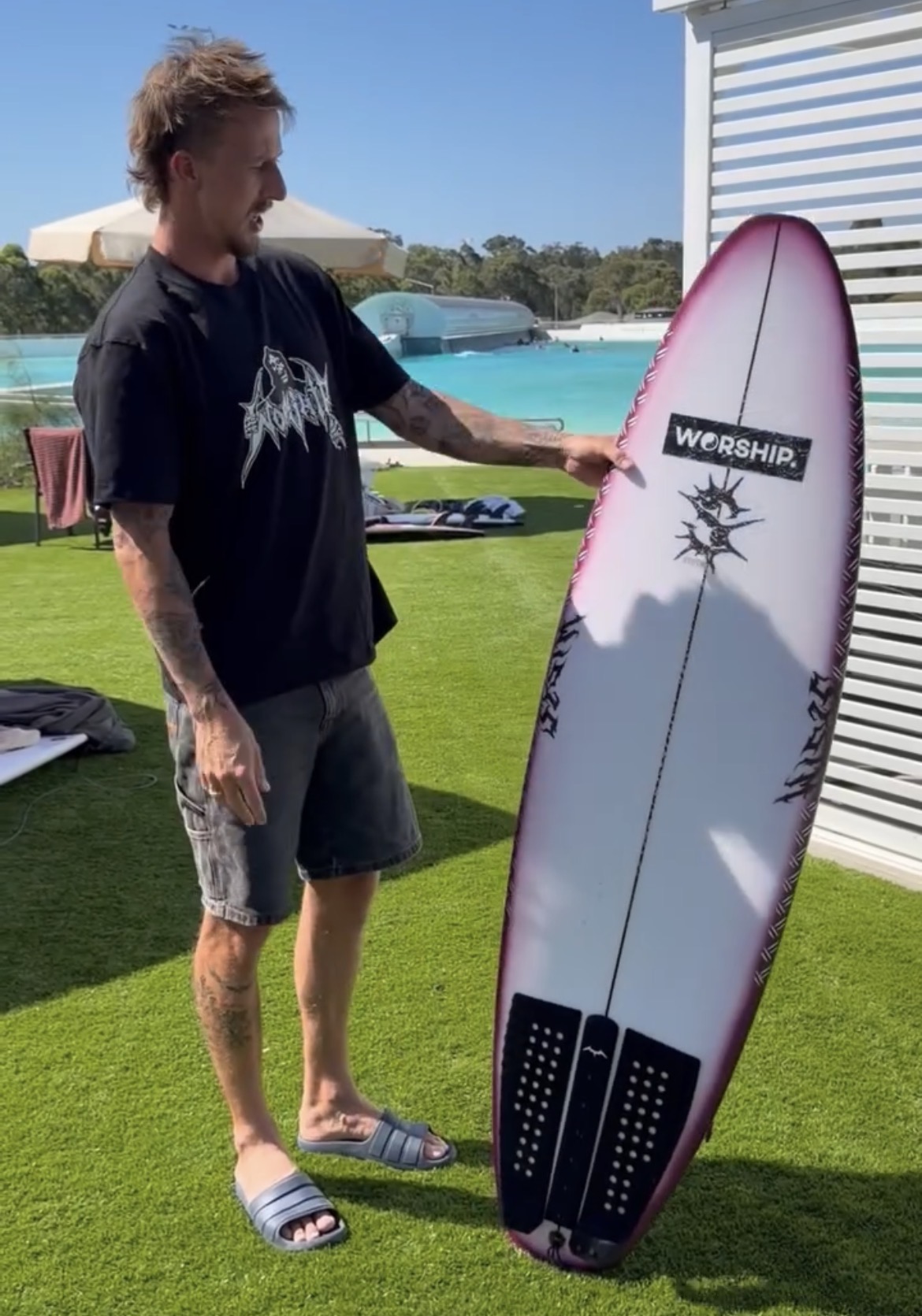 画像3: 【最新モデル】SYSTM / "Thumb Drive" 5Fin 5'5" グラデーションレールスプレー 激安！