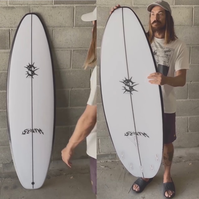 画像4: 【最新モデル】SYSTM / "Thumb Drive" 5Fin 5'5" グラデーションレールスプレー 激安！