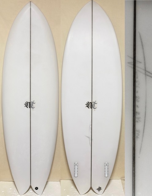 画像1: 【LittleFishとD-Twinのハイブリッド】NT //  SPEED FISH 5'5" Fomura-1ブランク グッドサイズ